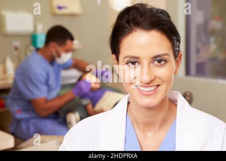 dentiste, dentistes Banque D'Images