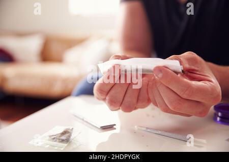 cannabis, cannabis fumé, marijuana, marijuana fumée, marijuanas Banque D'Images