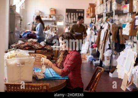 tailleur, tailleur, needlewoman, tailleurs, needlewomen Banque D'Images
