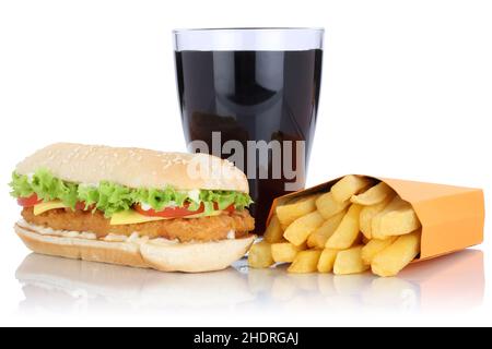 en-cas, frites, sandwichs, en-cas, pommes,sandwich Banque D'Images