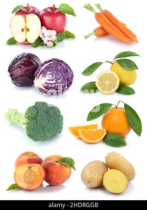 fruits, légumes, fruits, collages, légumes,collages Banque D'Images