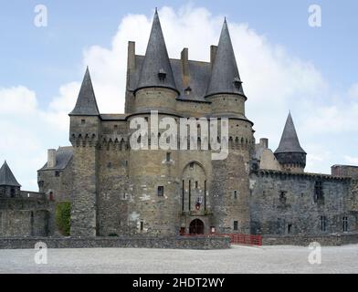 château, vitre, châteaux Banque D'Images