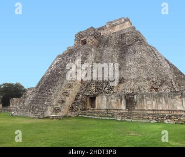 forme de la pyramide, uxmal, formes de la pyramide, uxmals Banque D'Images