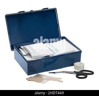 trousse de premiers soins, bandage, trousses de premiers soins, bandages, pansement Banque D'Images