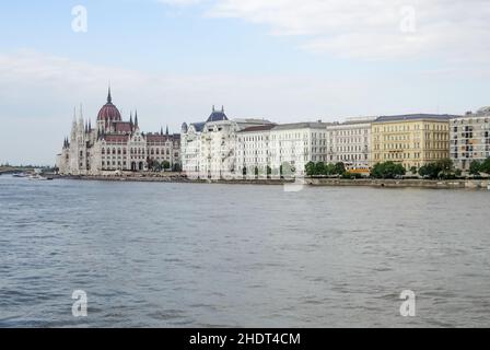 parlement, budapest, parlements, médiateurs Banque D'Images