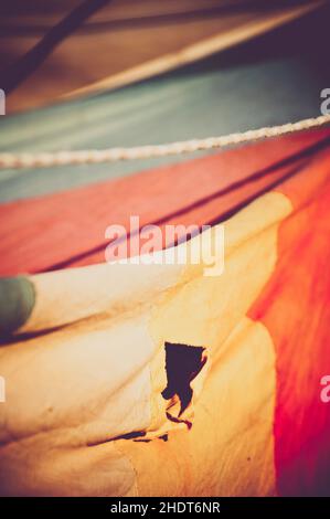 multicolore, textile, tente, multicolore, tissu,tissus, textiles, camping, tentes Banque D'Images