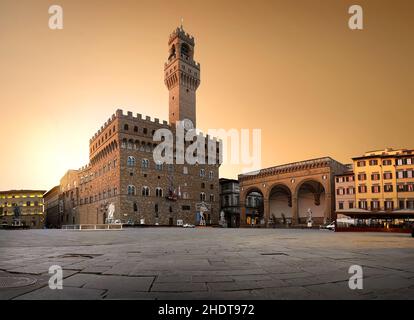 florence, palazzo vecchio, fleurons, palazzo vecchios Banque D'Images