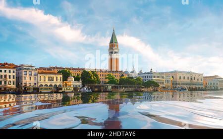 venise, st mark's campanile, venices, st mark's campaniles Banque D'Images