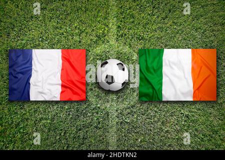 championnat d'europe, france, irlande, championnats d'europe, frances,irelands Banque D'Images