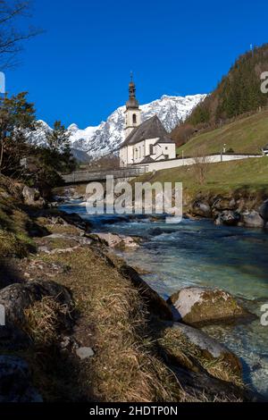 ramsau, saint-sébastien, ramsaus, saint-sébastien Banque D'Images