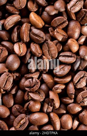 café, grains de café, cafés, grains de café Banque D'Images