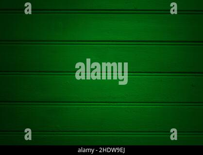 fonds, vert, mur en bois, fond, verts,murs en bois Banque D'Images