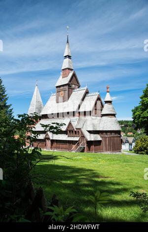 église de gustav adolf rod, gustav adolf churchs Banque D'Images
