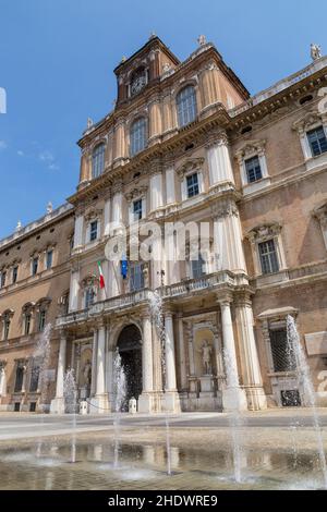 piazza duomo, modène, Académie militaire Banque D'Images