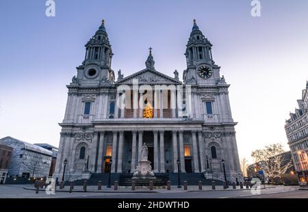 La Cathédrale St Paul Banque D'Images