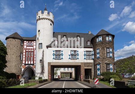 oberburg, Schloss von der Leyen, gondorf Banque D'Images