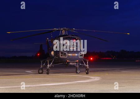 Navy Wings Heritage Flight Westland Wasp XT420, Banque D'Images