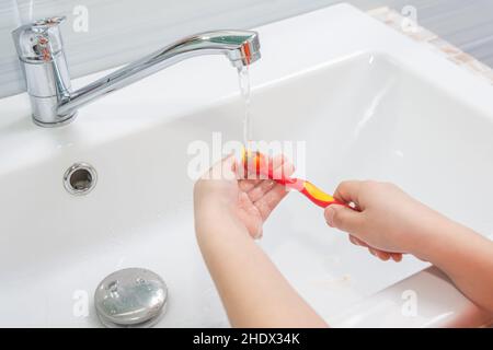 brosse à dents, hygiène dentaire, brosses à dents, hygiène dentaire Banque D'Images