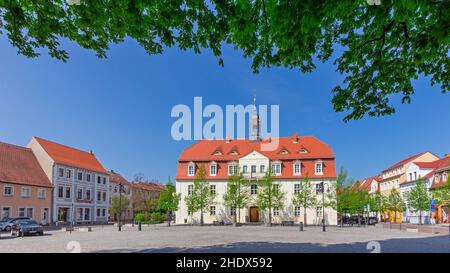 hôtel de ville, bad liebenwerda, hôtels de ville Banque D'Images
