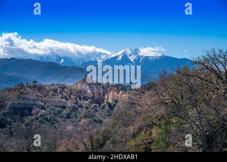 pyrénées, formation rocheuse, formations rocheuses Banque D'Images