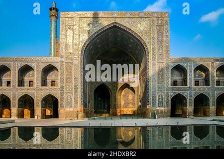 islam, mosquée, isfahan, mosquée de jameh d'isfahan, islams, mosquées, mosquée de jameh, mosquée de jāmeh isfahān Banque D'Images