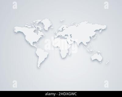 continents, continent Banque D'Images