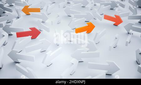 direction, orientation, flèches, directions, orientations,flèche Banque D'Images