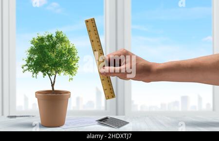 mesure, écologie, contrôle, durabilité, écologies,contrôles, capacités de maintien Banque D'Images