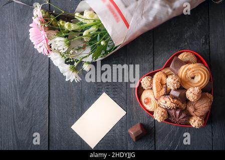 cadeau, valentin, cadeaux, cadeau, saint-valentin,saint-valentin, saint-valentin Banque D'Images