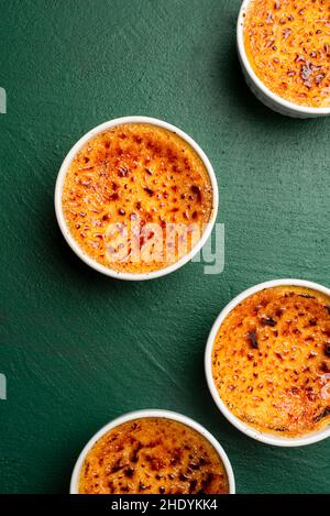 dessert, crème brûlée, desserts, crème brûlée Banque D'Images