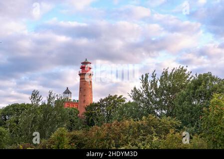 Cap arkona lighthouse Banque D'Images