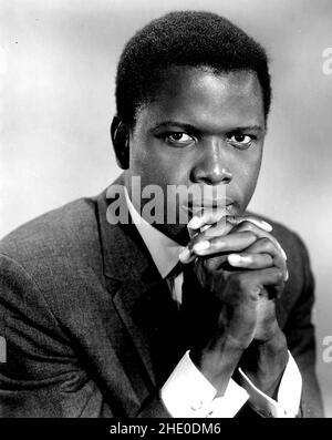 Vers 1975, Hollywood, Californie, États-Unis : l'acteur haïtien-américain SIDNEY POITIER fait partie du film « The Slender Thread ».(Credit image: © Globe photos/ZUMA Press Wire) Banque D'Images