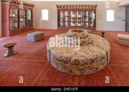 Mobilier ancien.Le musée Aga Khan est un musée d'art islamique, d'art iranien et de culture musulmane.Jan8, 2022 Banque D'Images