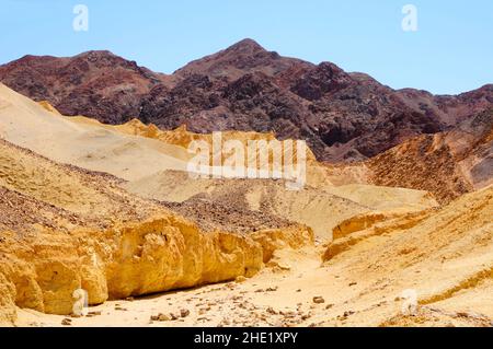 Mont Yoash près d'Eilat, Israël Banque D'Images