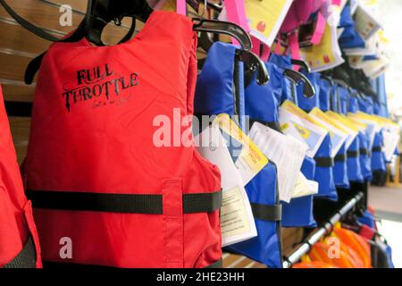 Ranch Gear à vendre, Western Outfitters Store, États-Unis Banque D'Images