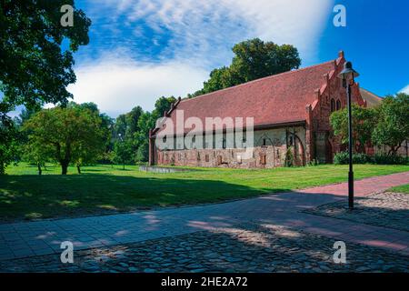 Ancien monastère cistercien Lehnin, Granary, Brandebourg, Allemagne Banque D'Images