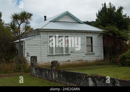 Maison résidentielle à Ohakune, région de Manawatu-Wanganui sur l'île du Nord de la Nouvelle-Zélande Banque D'Images