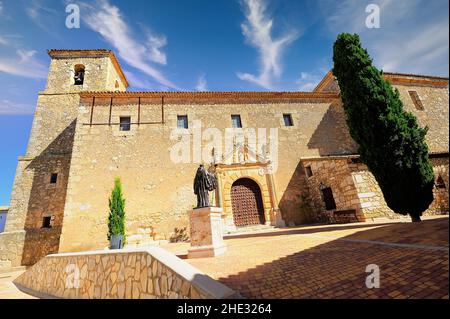 Église de Saint-Domingue de Silos de Tribaldos à Cuenca. Banque D'Images