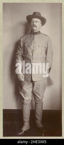 Roosevelt (Col. Theodore) en uniforme Banque D'Images