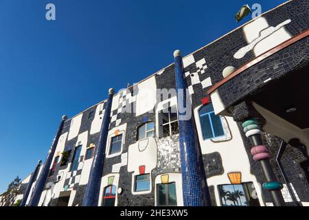 Hundertwasser Museum à Whangarei, Nouvelle-Zélande Banque D'Images