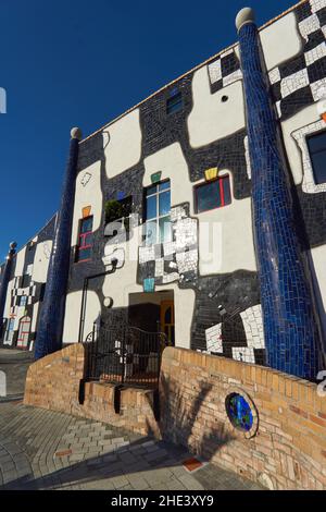 Hundertwasser Museum à Whangarei, Nouvelle-Zélande Banque D'Images