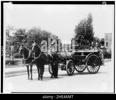 N° de flexible Royal et de produit chimique6-York, Pennsylvanie, service des incendies Banque D'Images