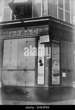 Rue de Liège, Paris (récemment rue de Berlin) (LOC). Banque D'Images