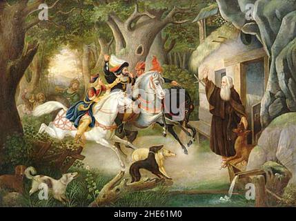 Saint Procopius 011. Banque D'Images