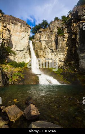 Cascade Senda Chorrillo del Salto Banque D'Images