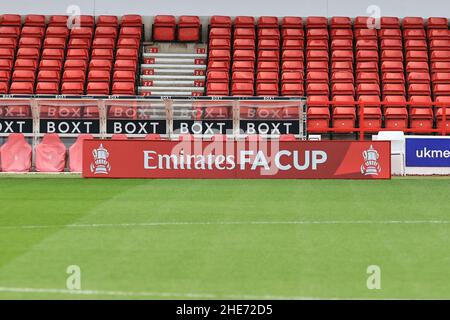 Nottingham, Royaume-Uni.09th janvier 2022.Emirates FA Cup s'est déroulé au City Ground, à Nottingham, Royaume-Uni, le 1/9/2022.(Photo de Mark Cosgrove/News Images/Sipa USA) crédit: SIPA USA/Alay Live News Banque D'Images