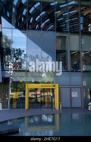 Post-Tour, Verwaltungsgebäude der Deutschen Post AG, 162,5 m, höchstes Gebäude in NRW, Architeken: Murphy und Jahn; Bonn, NRW, Deutschland, Europa | Banque D'Images