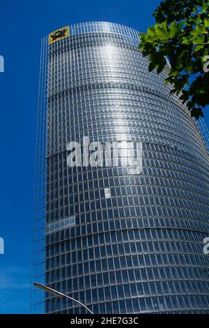 Post-Tour, Verwaltungsgebäude der Deutschen Post AG, 162,5 m, höchstes Gebäude in NRW, Architeken: Murphy und Jahn; Bonn, NRW, Deutschland, Europa | Banque D'Images