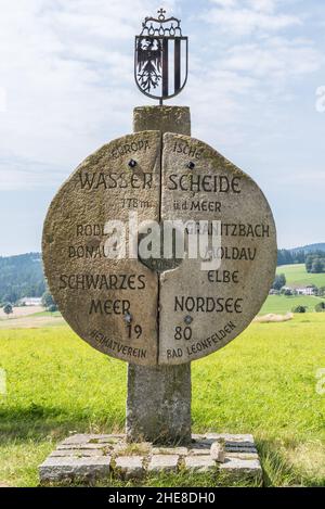 Bassin versant européen de Bad Leonfelden comme destination - Autriche Banque D'Images