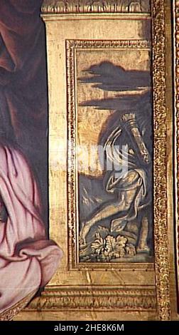 Salon de Vénus-APOLLON et DAPHNE-APOLLON-partie gauche. Banque D'Images